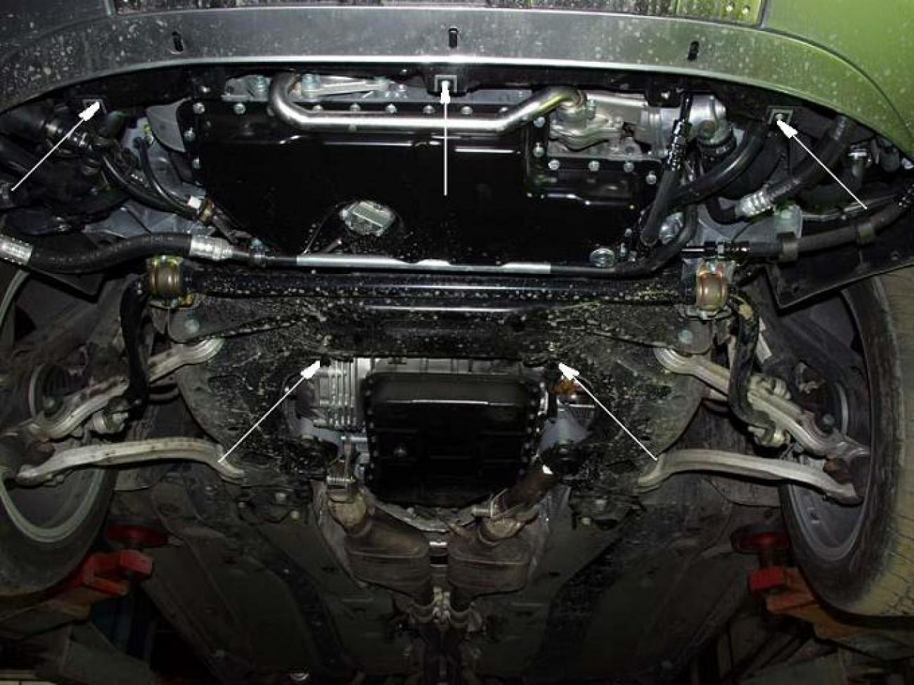 Pohjapanssari Teräs Moottori+ | VW Passat B5 2.5 TDI V6 (1997-2000) - 5