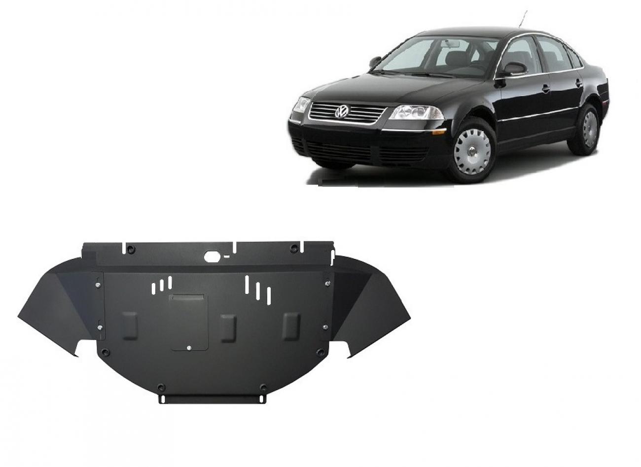 Bundplade Stål Motor+ | VW Passat B5, B5.5 (2001-2004) - 2