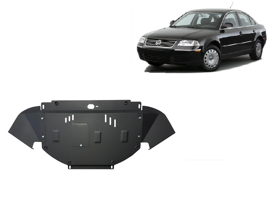 Proteção inferior em aço Motor+ | VW Passat B5.5 (2001-2005) - 2
