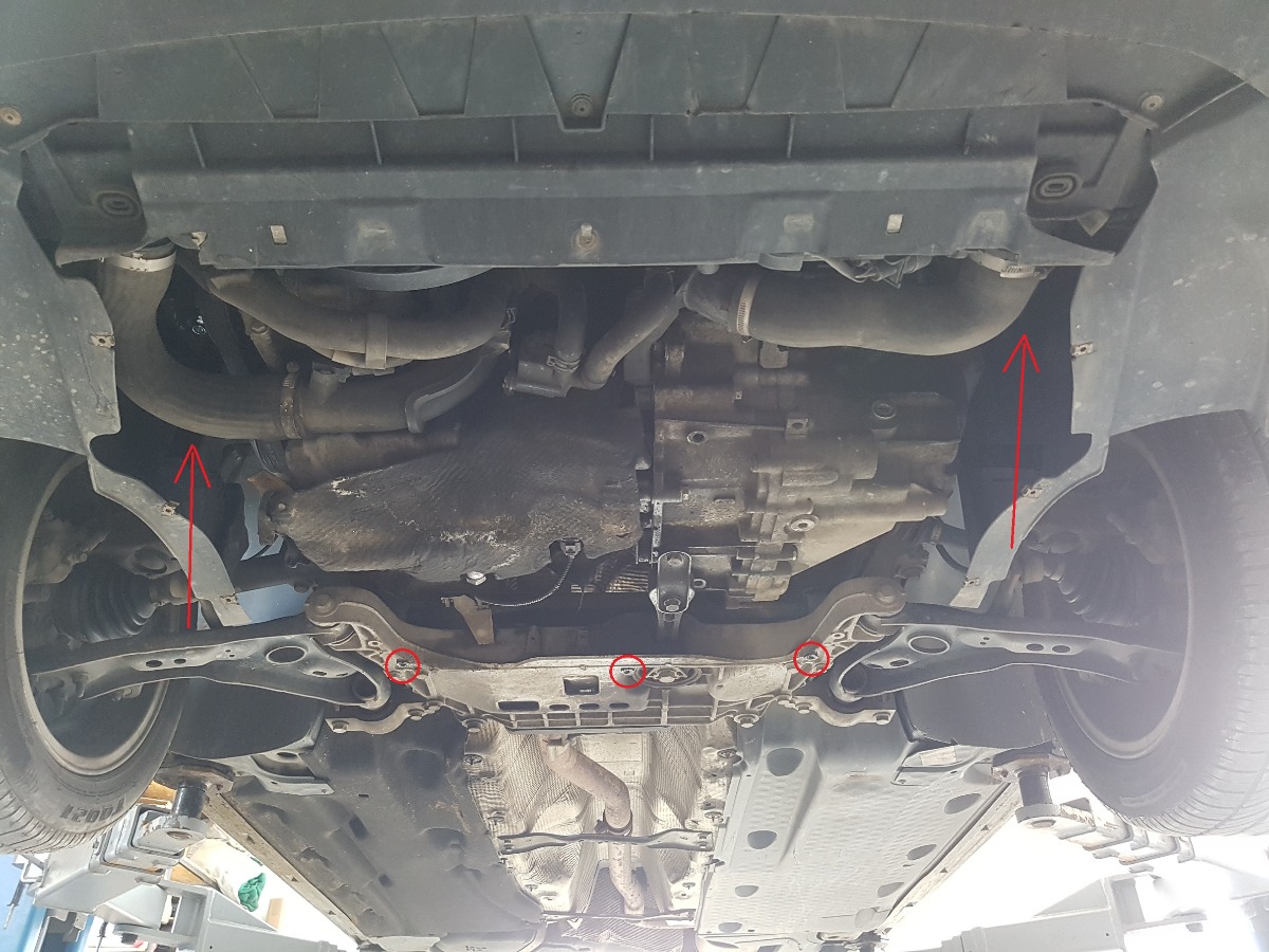 Protector inferior de acero Motor+ | VW Passat B6, B7 (2005-2014) - 4