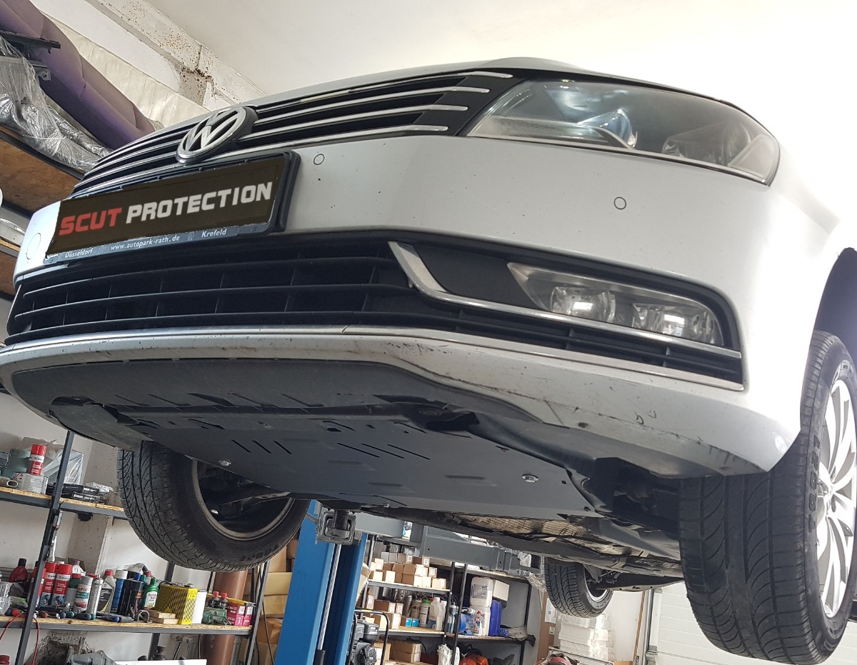 Protector inferior de acero Motor+ | VW Passat B6, B7 (2005-2014) - 9