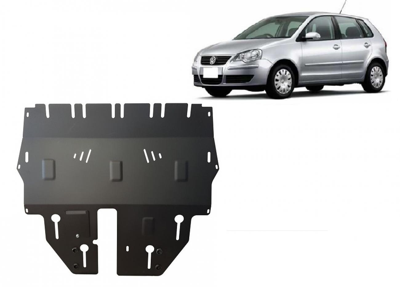 Hasplåt Stål Motor+ | VW Polo Petrol (2002-2009) - 2