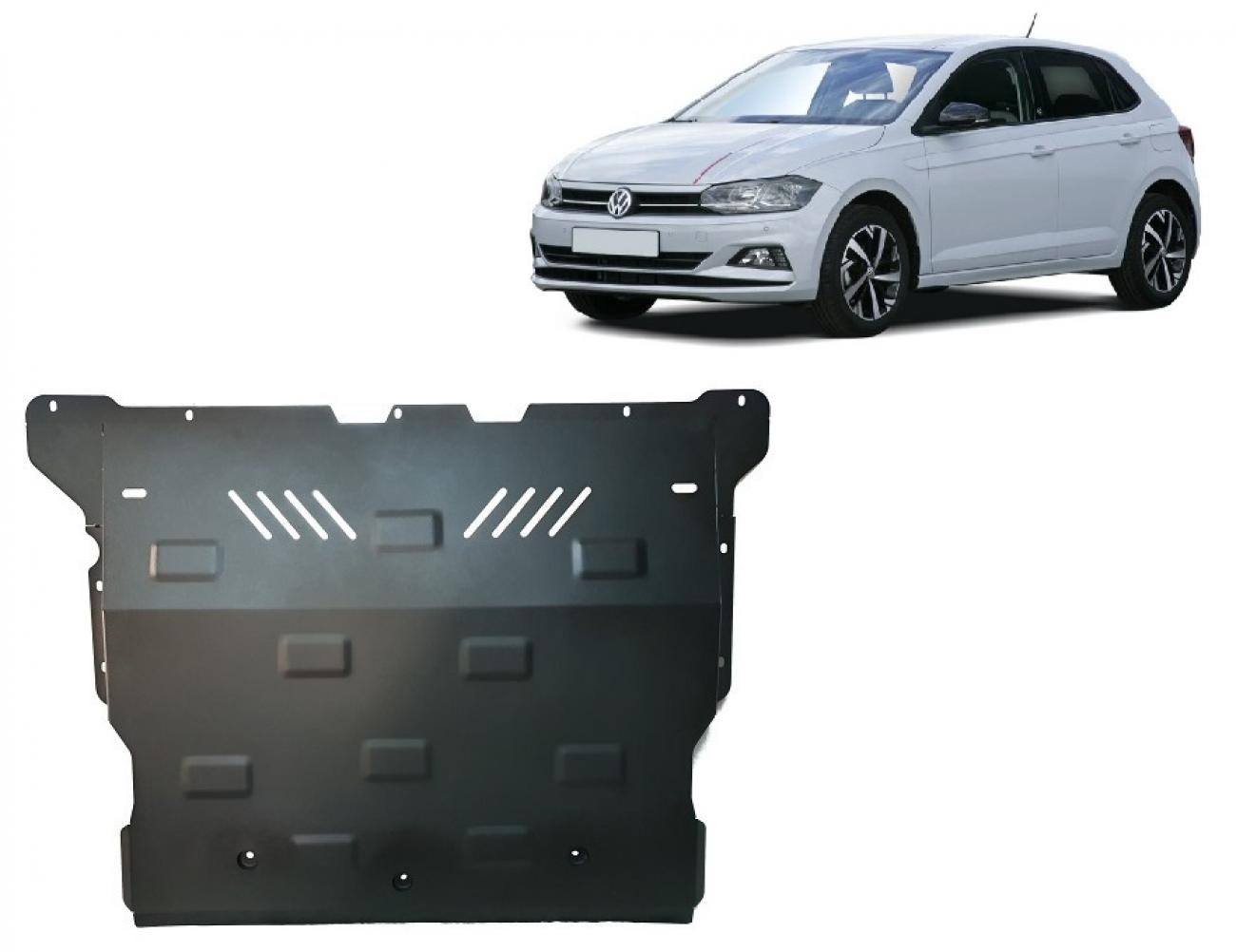 Pohjapanssari Teräs Moottori+ | VW Polo (2017-2026) - 2