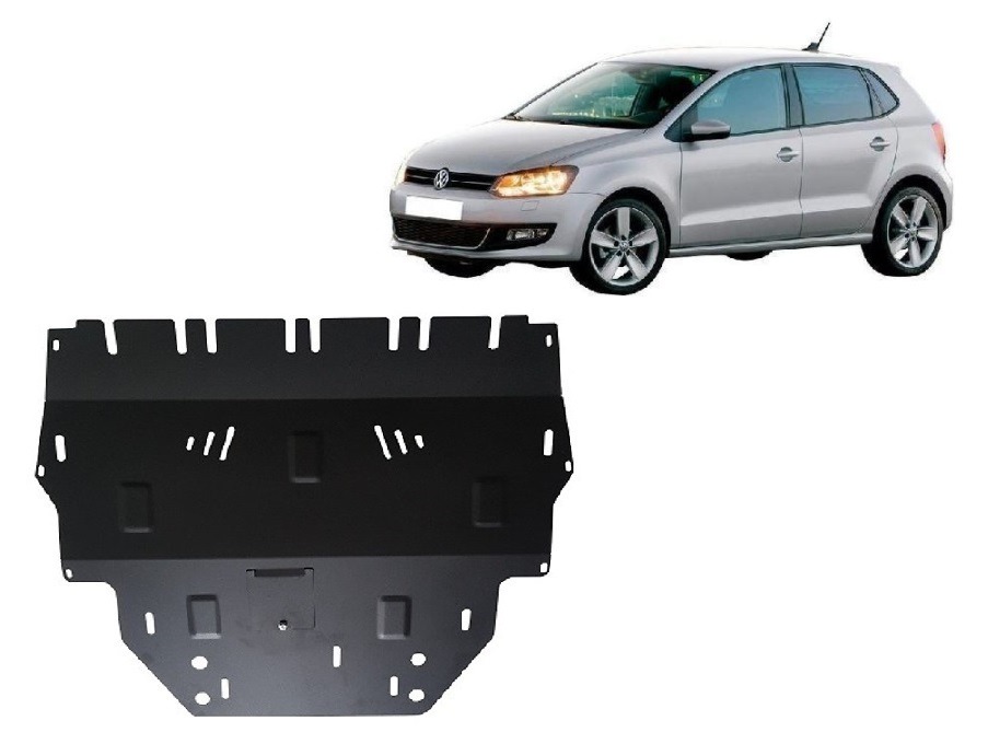 Stahl-Unterfahrschutz Motor+ | VW Polo (6R) Diesel (2009-2017) - 2