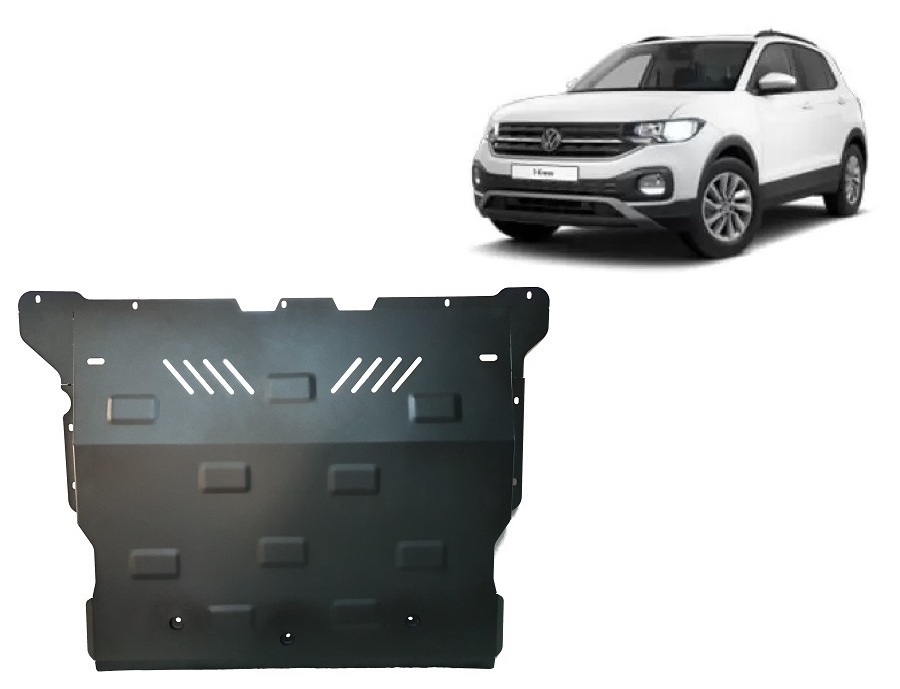 Protector inferior de acero Motor+ | VW T-Cross (2018-2026) - 2