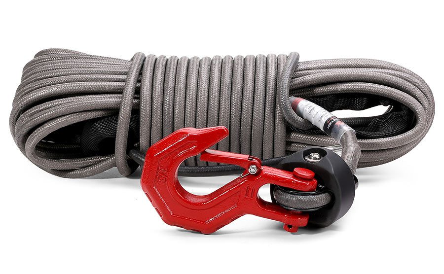 Armortek Extreme Synthetisch touw, Thimble and Rood Hook 6mm x 15m
