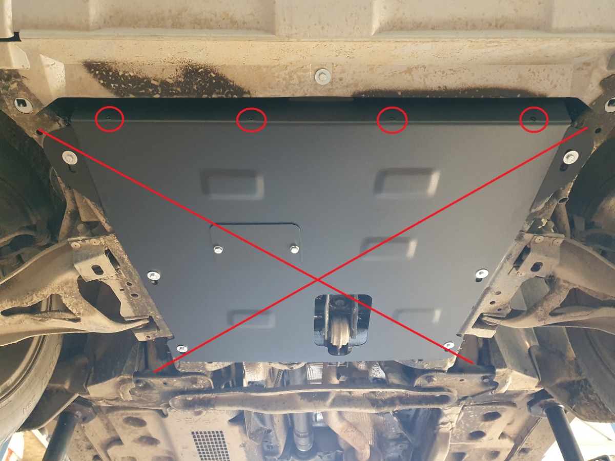 Proteção inferior Aço dianteiro bumper | Dacia Duster (2018-2024) - 5