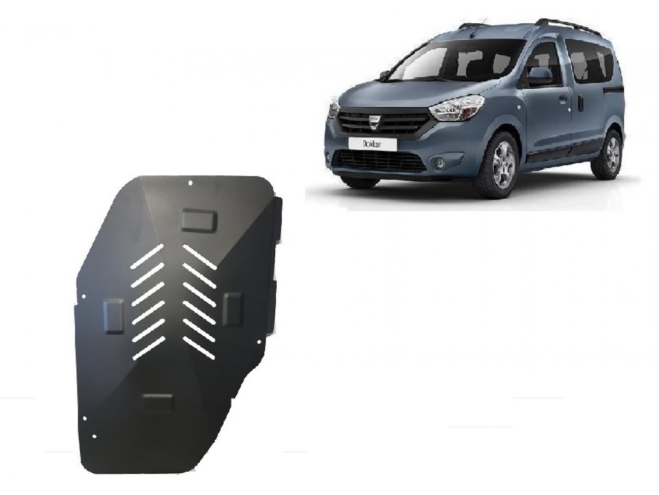 Hasplåt Stål Bränsletank | Dacia Dokker (2012-2026) - 2