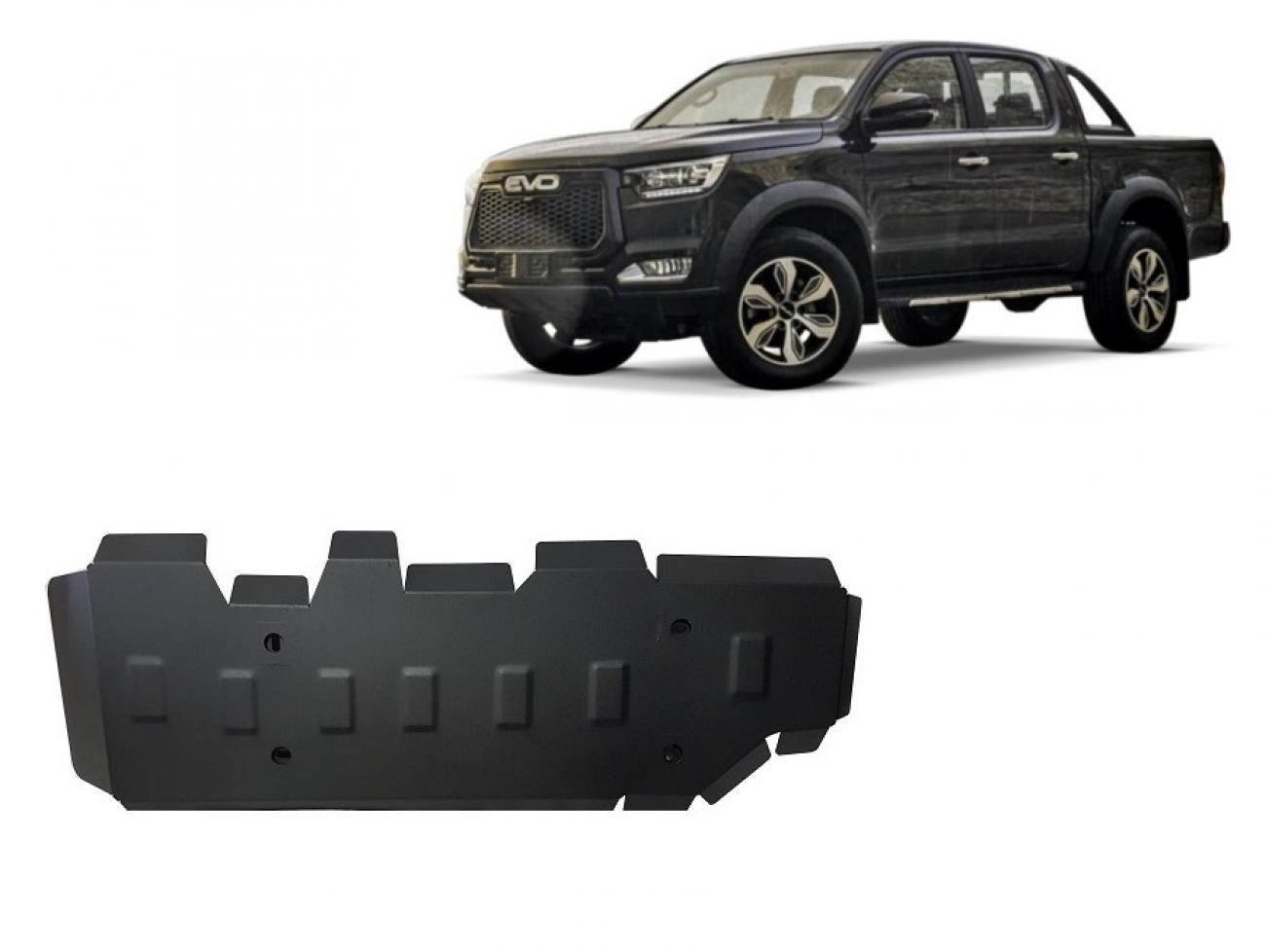 Bundplade Stål Brændstoftank | Evo Cross 4 (2018-2026) - 2
