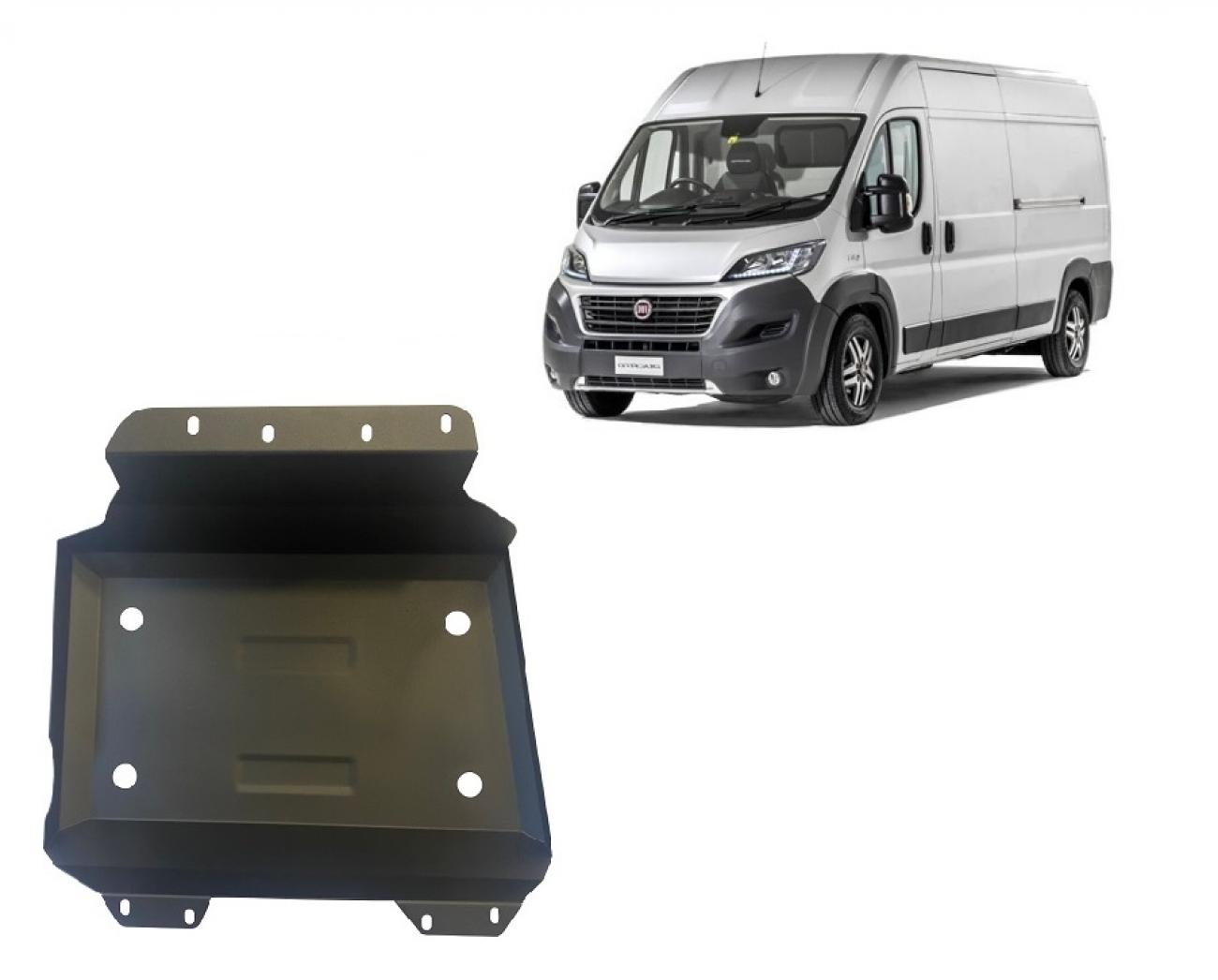 Skid plate Steel Fuel tank | Fiat Ducato (2018-2026) - 2