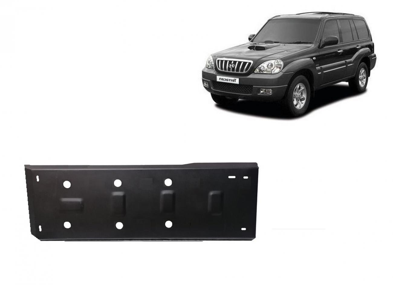 Bundplade Stål Brændstoftank | Hyundai Terracan (2001-2007) - 2