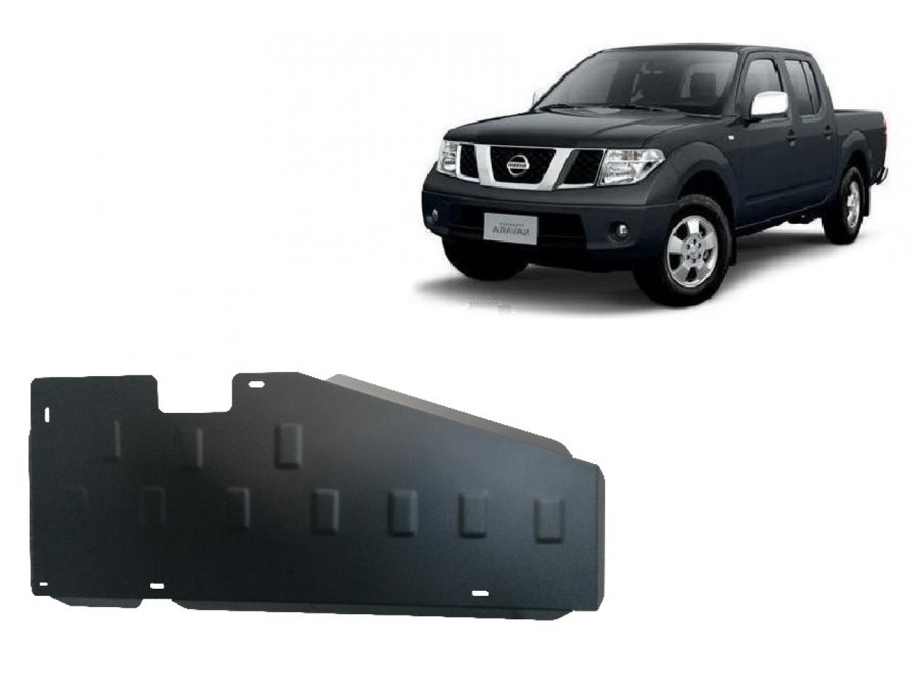 Pohjapanssari Teräs Polttoainesäiliö | Nissan Navara D40 (2005-2015) - 2