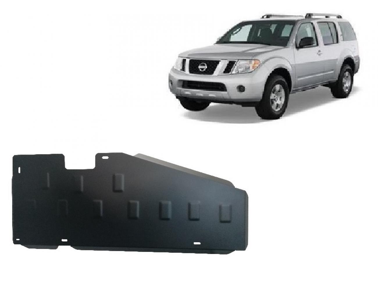 Bundplade Stål Brændstoftank | Nissan Pathfinder R51 (2005-2015) - 2