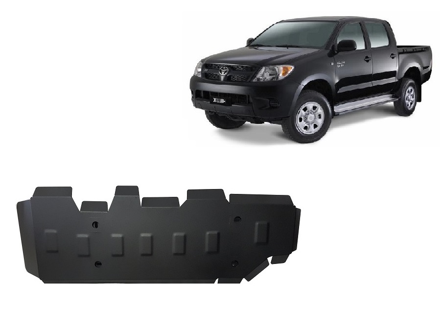 Protection inférieure Acier Fuel tank | Toyota Hilux (2004-2015) - 2