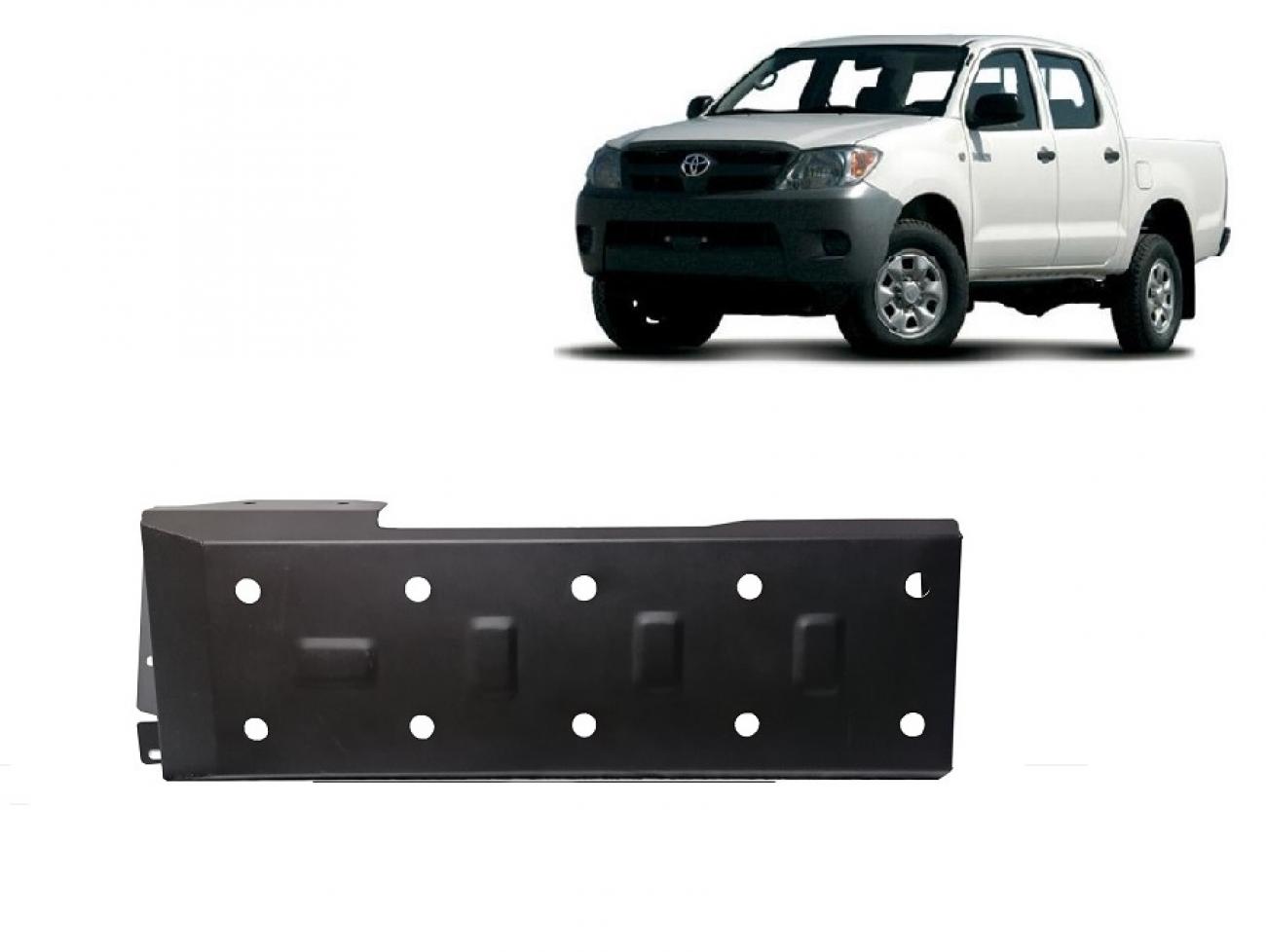 Skid plate Steel Fuel tank | Toyota Hilux (2000-2004) - 2