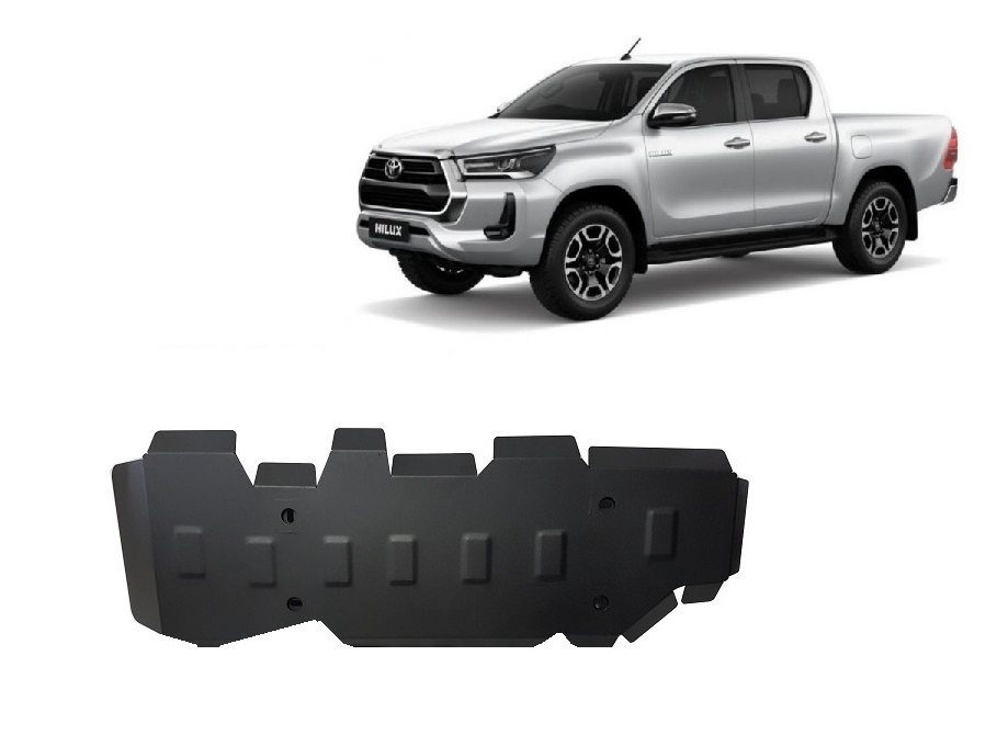 Protector inferior Acero Fuel tank | Toyota Hilux Invincible (2021-2026) - 2