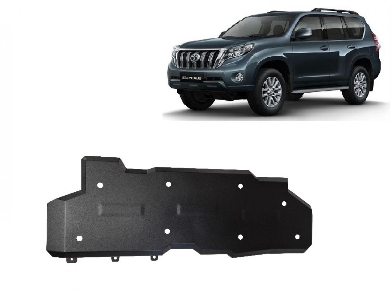 Bundplade Stål Brændstoftank | Toyota Land Cruiser J150 (2009-2023) - 2