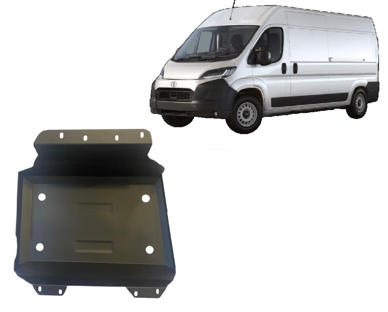 Skid plate Steel Fuel tank | Toyota Proace Max (2024-2026) - 2
