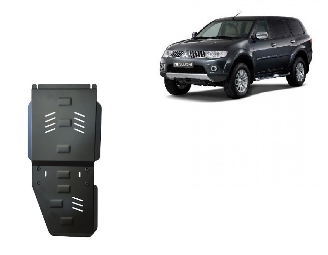 Skid plate Steel Gearbox | Mitsubishi Pajero Sport 2 (2008-2016) - 2