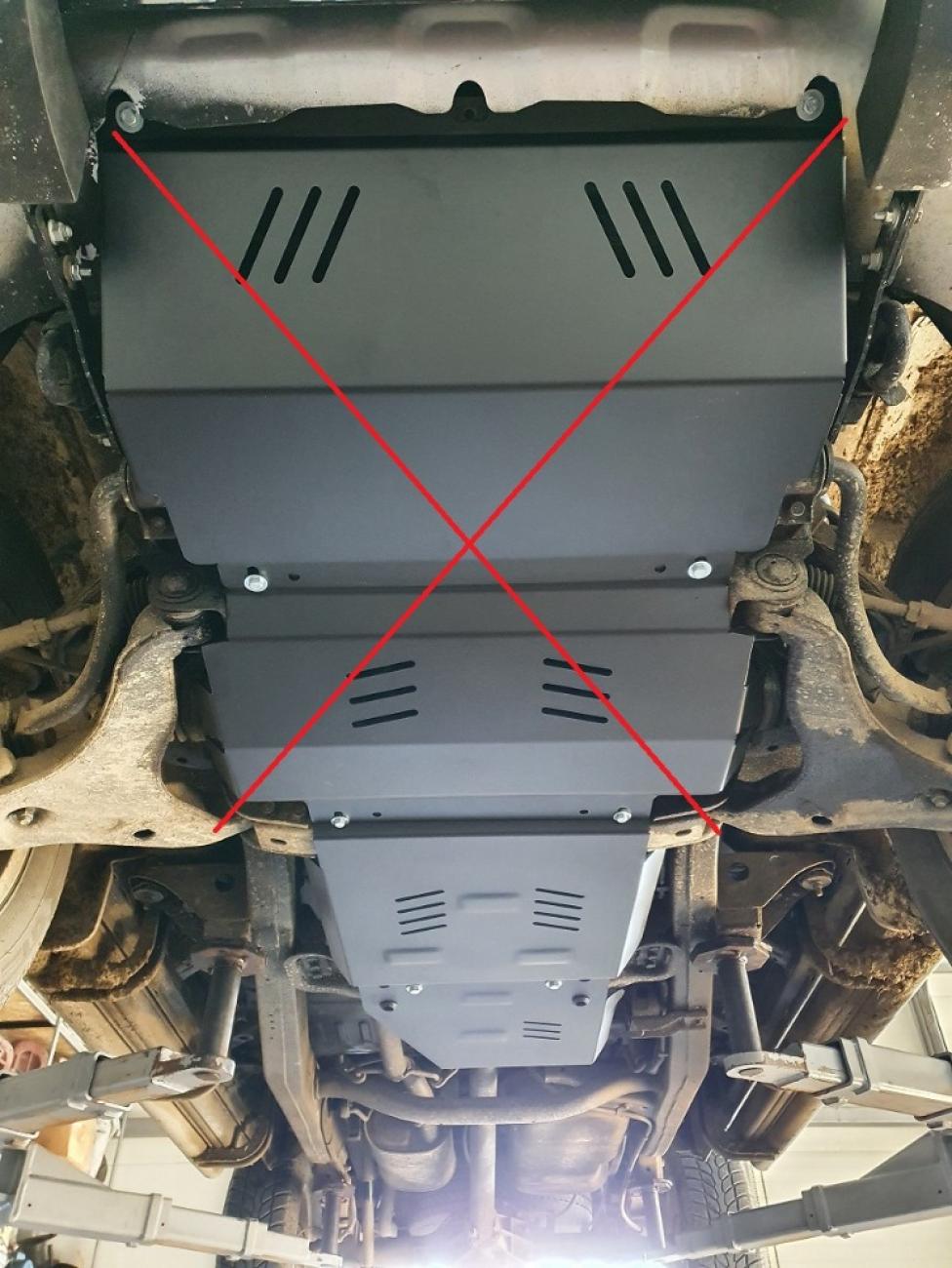 Skid plate Steel Gearbox | Mitsubishi L 200 (2005-2015) - 5
