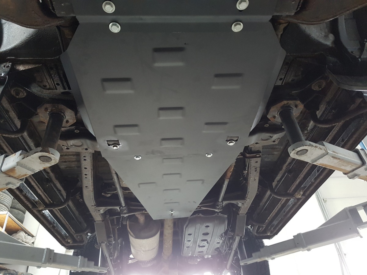 Stahl-Unterfahrschutz Getriebe | Mitsubishi Pajero Sport 1 (1998-2007) - 6