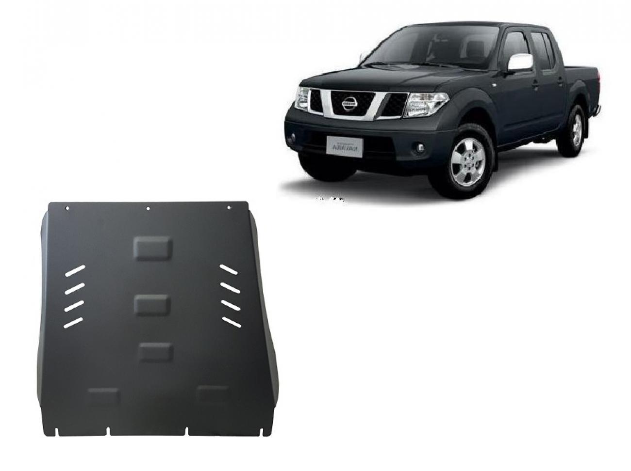 Skid plate Steel Gearbox | Nissan Navara D40 (2005-2015) - 2
