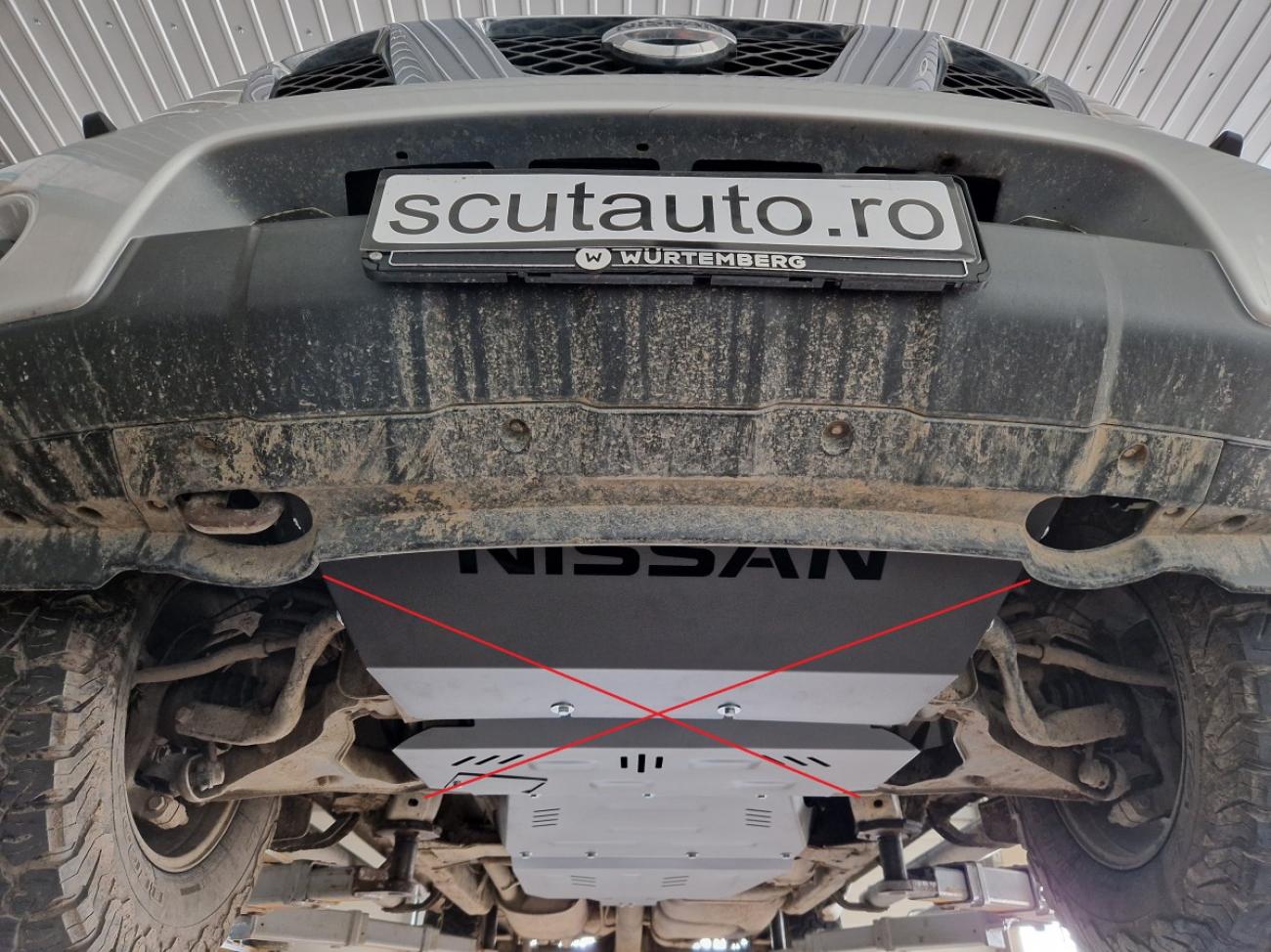 Skid plate Steel Gearbox | Nissan Navara D40 (2005-2015) - 5