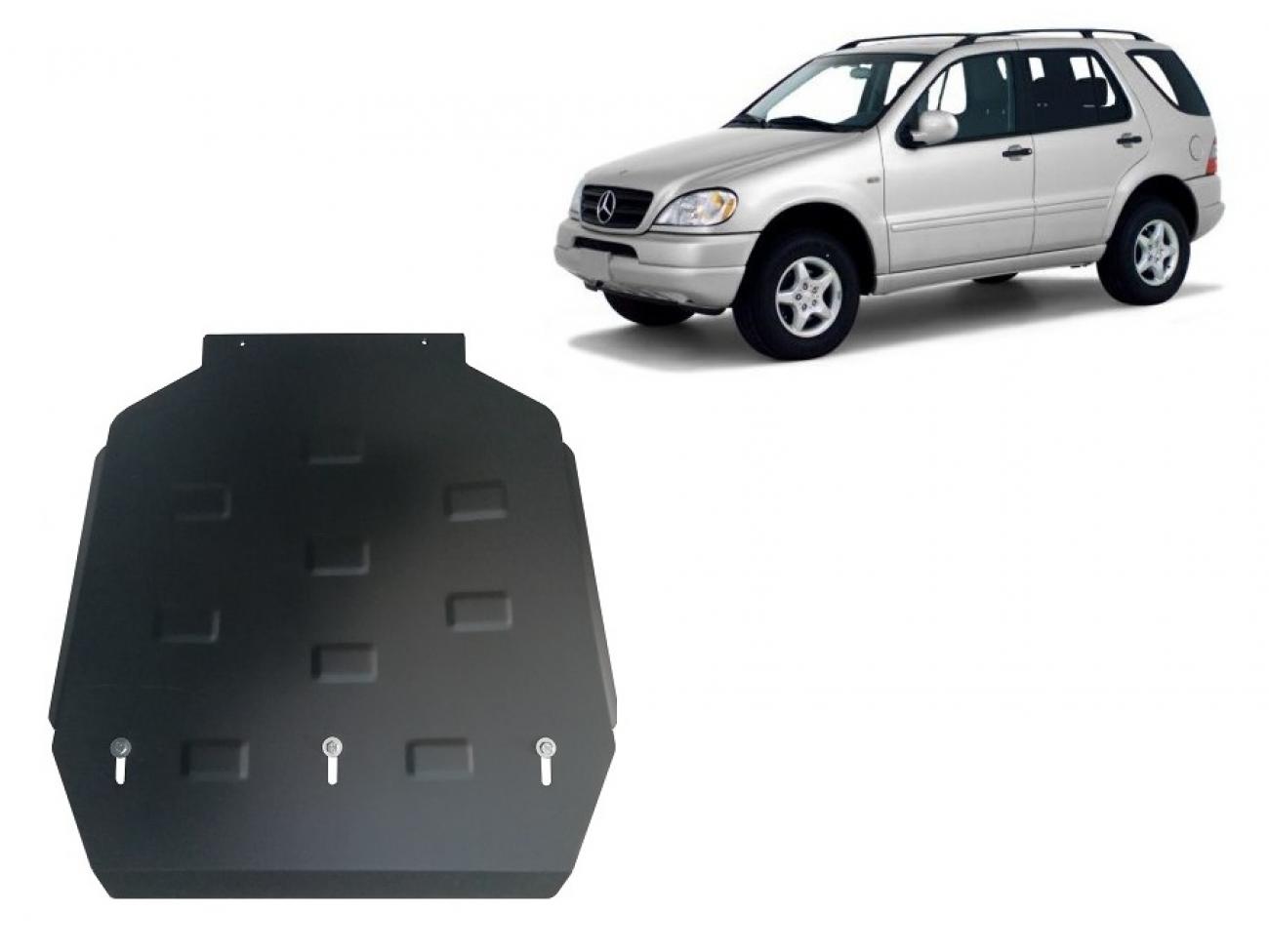 Skid plate Steel Gearbox | Mercedes ML W163 (1998-2005) - 2