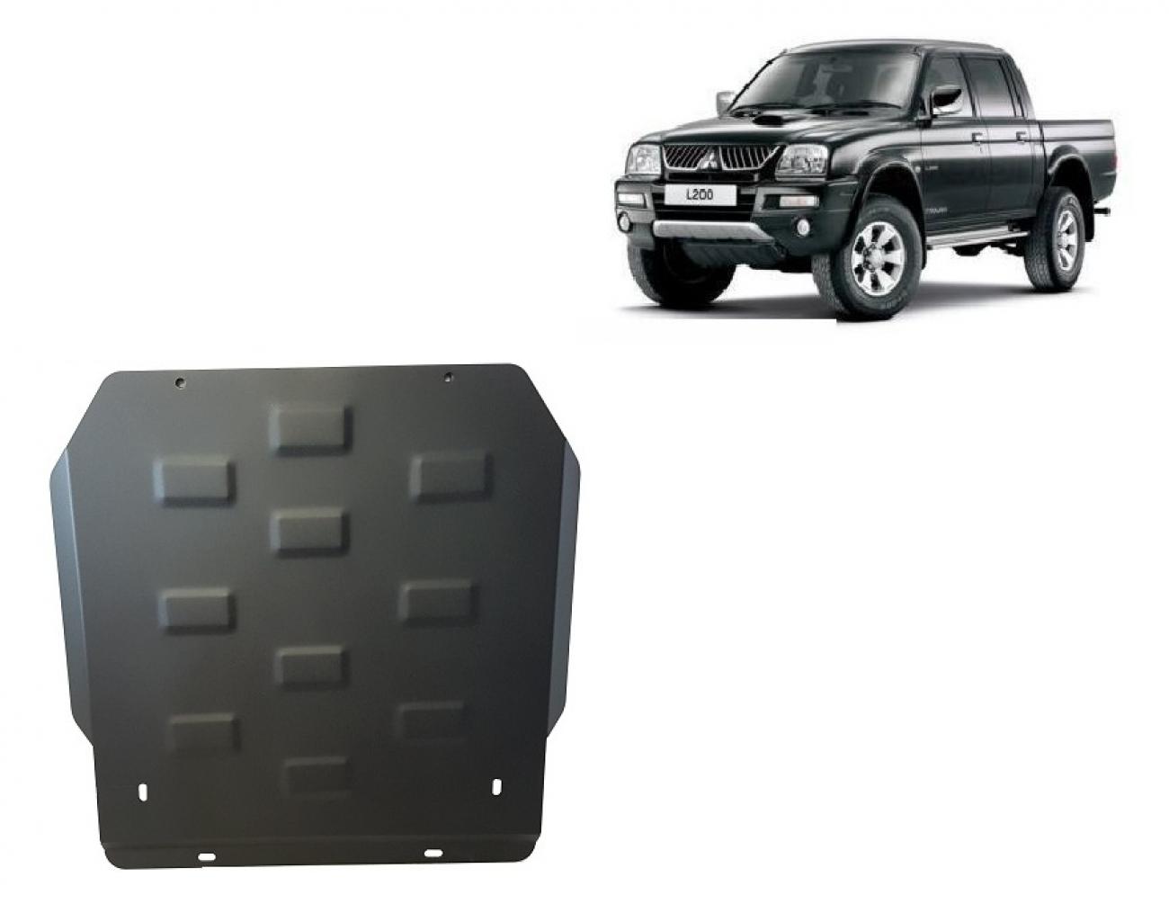 Skid plate Steel Gearbox | Mitsubishi L 200 (1998-2007) - 2
