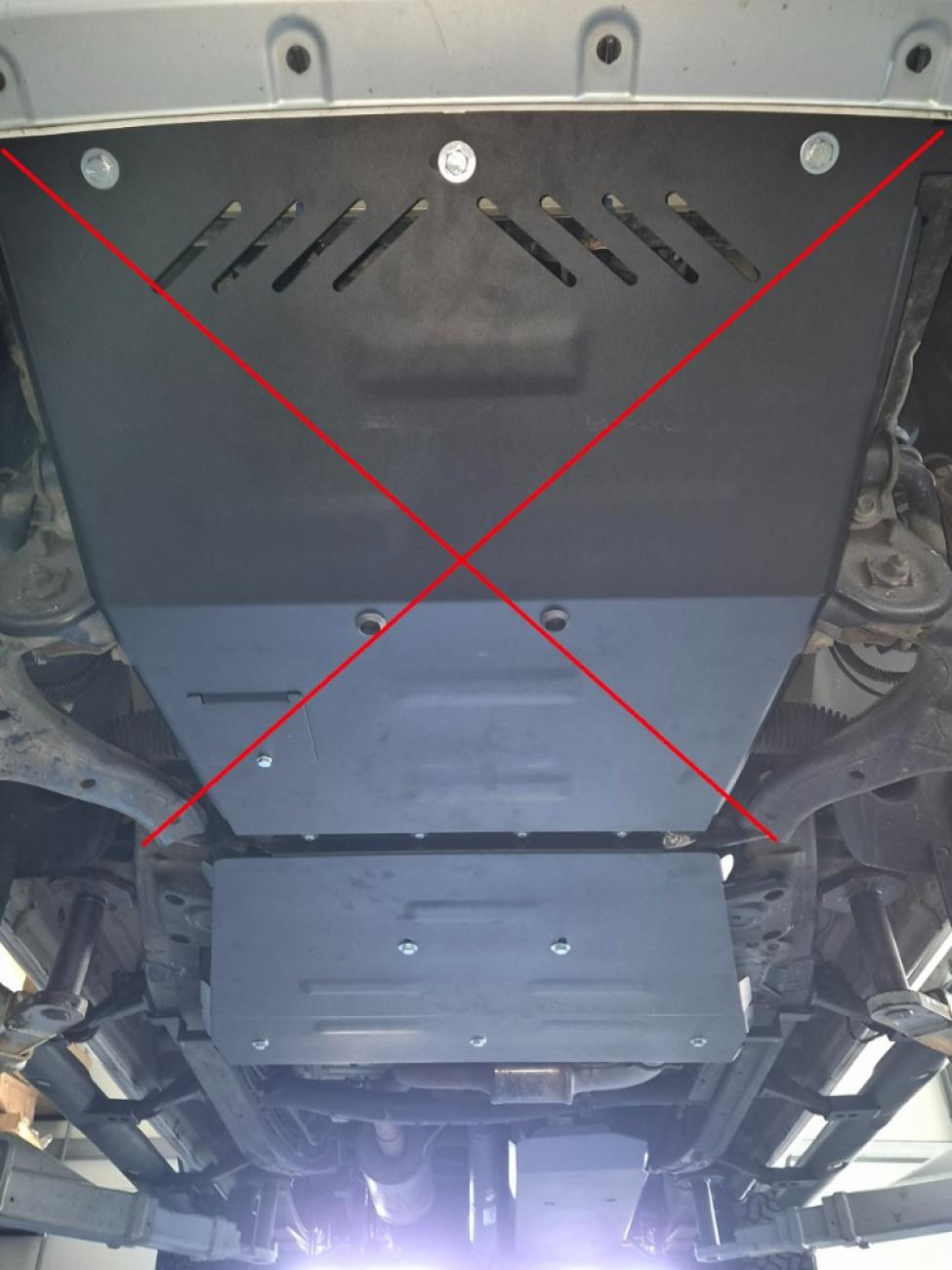 Bundplade Stål Gearkasse | VW Amarok - V6 automat (2016-2022) - 7