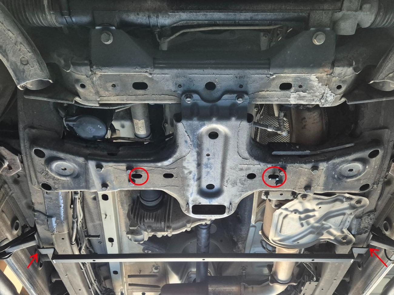 Bundplade Stål Gearkasse | VW Amarok - V6 automat (2016-2022) - 4