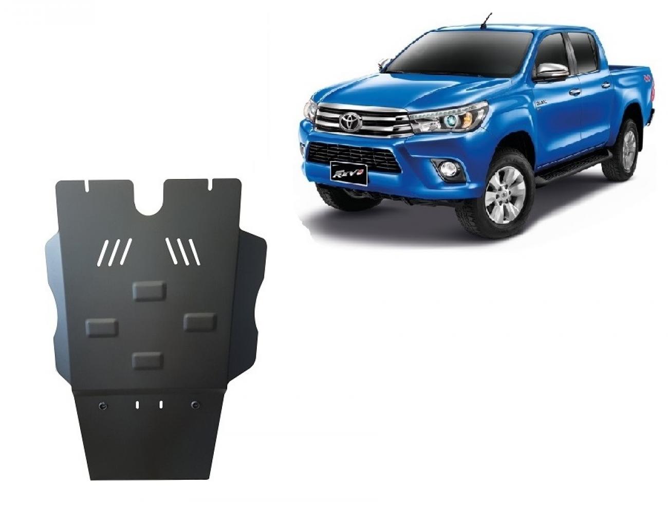 Skid plate Steel Gearbox | Toyota Hilux (2016-2026) - 3