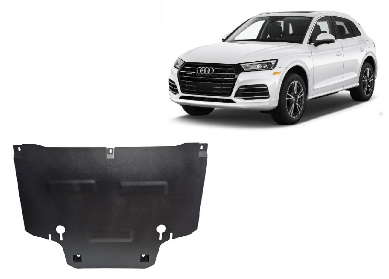 Hasplåt Stål Växellåda | Audi Q5 (2017-2025) - 2