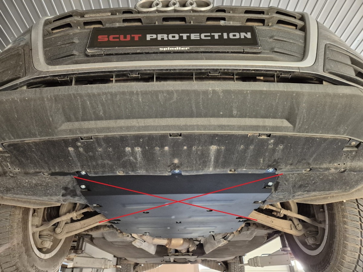 Protector inferior de acero para caja de cambios | Audi Q5 (2017-2025) - 11