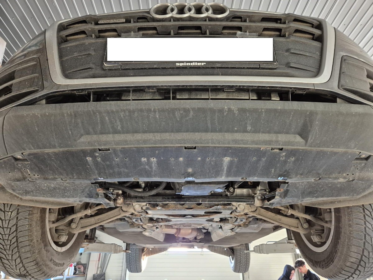 Protector inferior de acero para caja de cambios | Audi Q5 (2017-2025) - 8