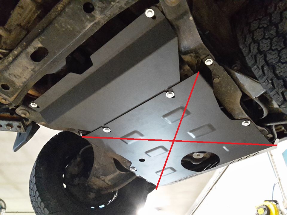 Proteção inferior da caixa de velocidades em aço | Daihatsu Terios (1997-2006) - 7