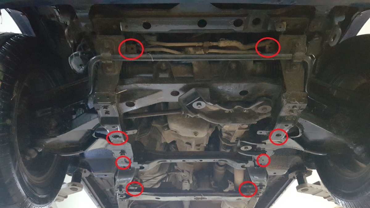 Proteção inferior da caixa de velocidades em aço | Daihatsu Terios (1997-2006) - 4
