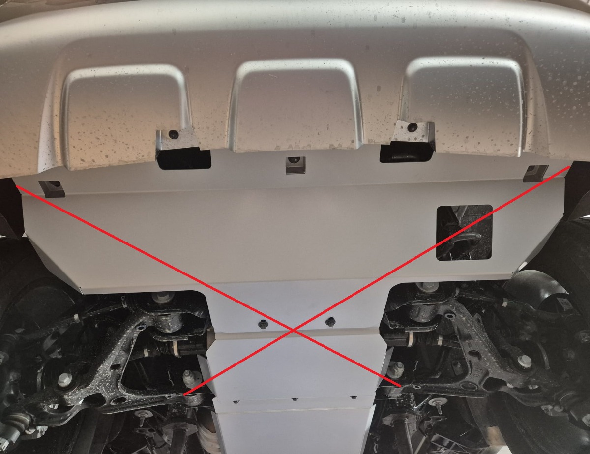 Aluminium beschermplaat versnellingsbak | BAIC Beijing BJ60 (2022-2026) - 5