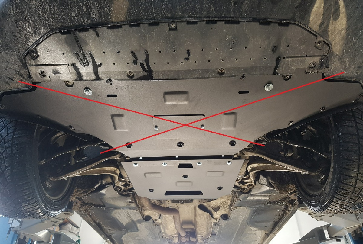 Proteção inferior da caixa de velocidades em aço | Audi A4 4 B8 (2008-2015) - 6