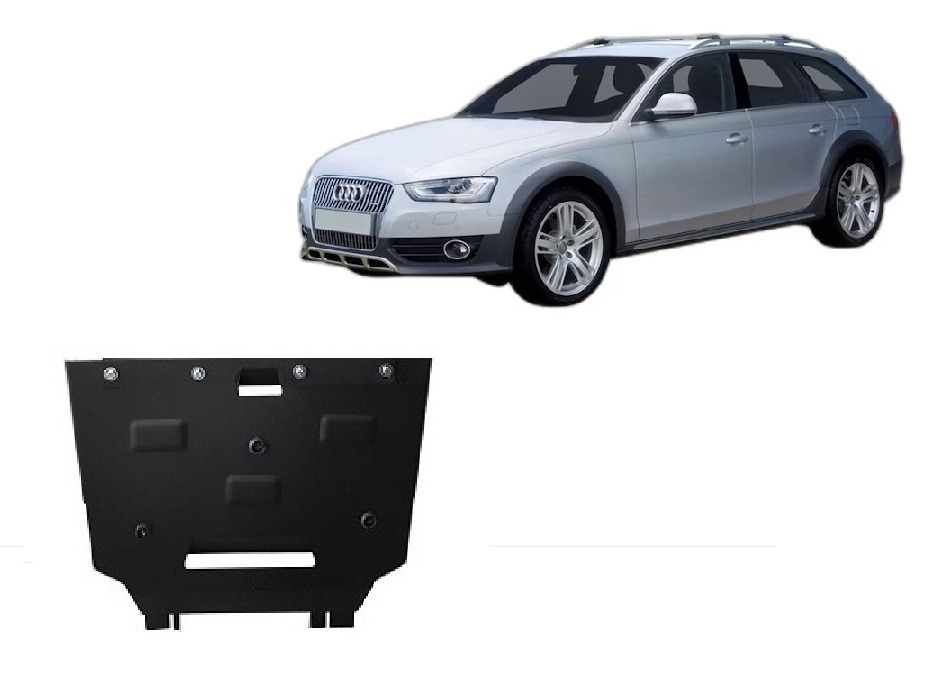 Proteção inferior da caixa de velocidades em aço | Audi A4 4 B8 All Road (2008-2014) - 2