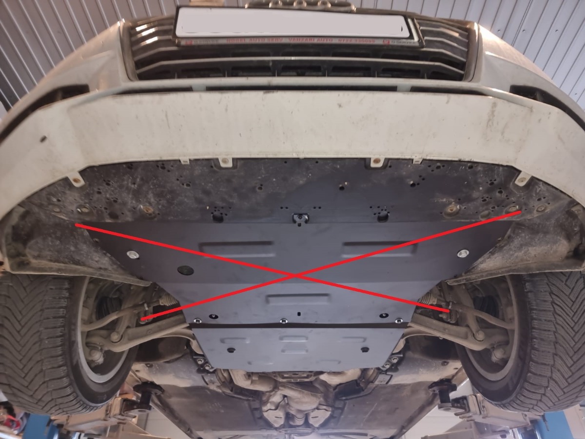 Proteção inferior da caixa de velocidades em aço | Audi A5 (2017-2026) - 8