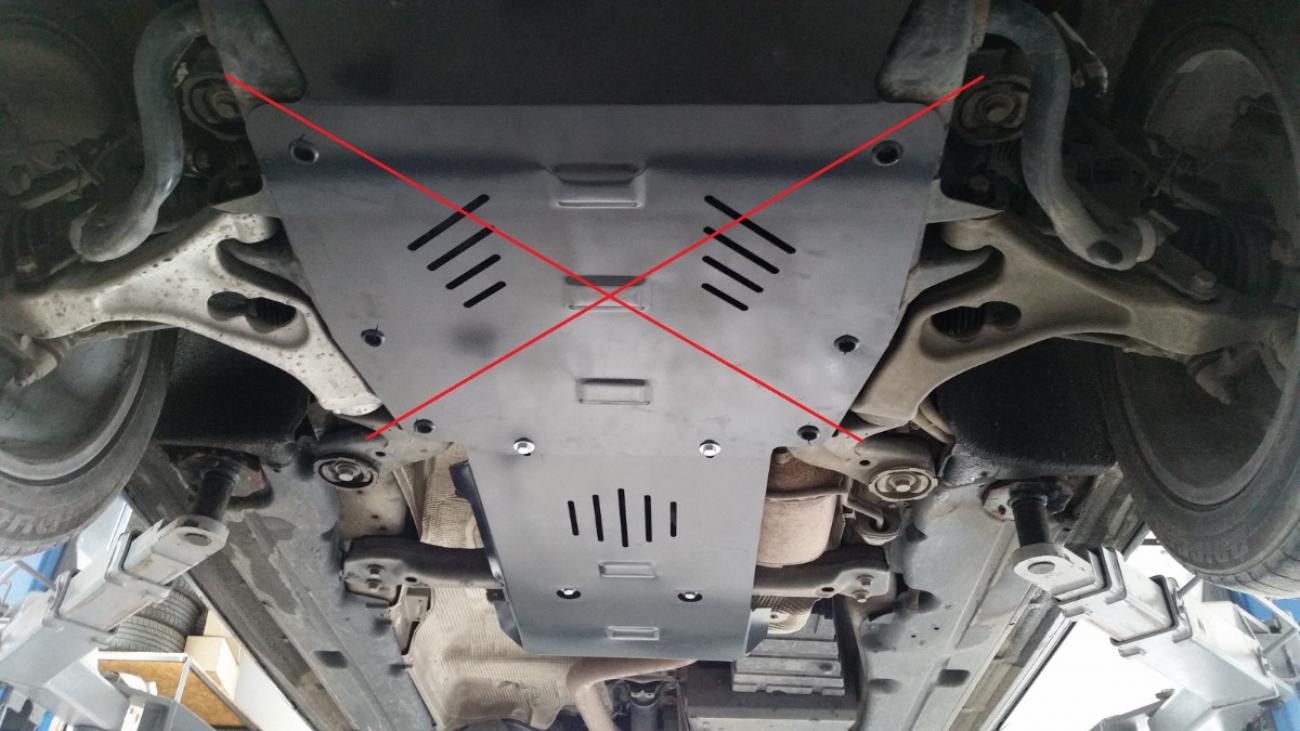 Skid plate Steel Gearbox | Audi Q7 (2006-2015) - 6