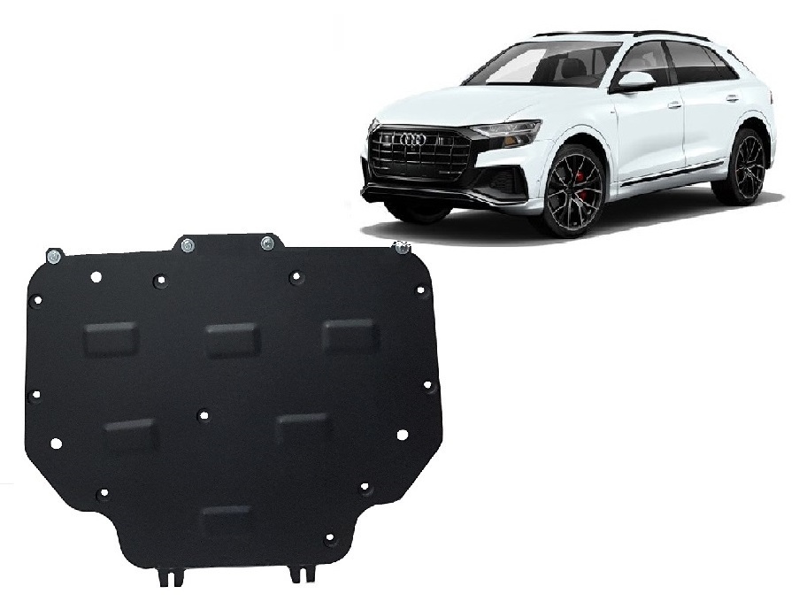 Stahl-Unterfahrschutz Getriebe | Audi Q8 (2018-2020) - 2