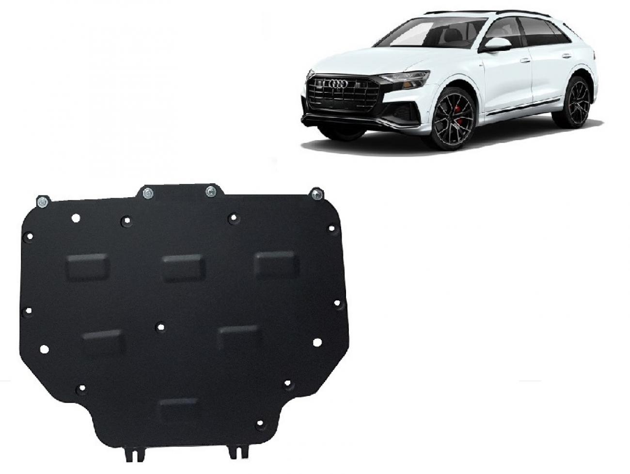 Hasplåt Stål Växellåda | Audi Q8 (2018-2020) - 2