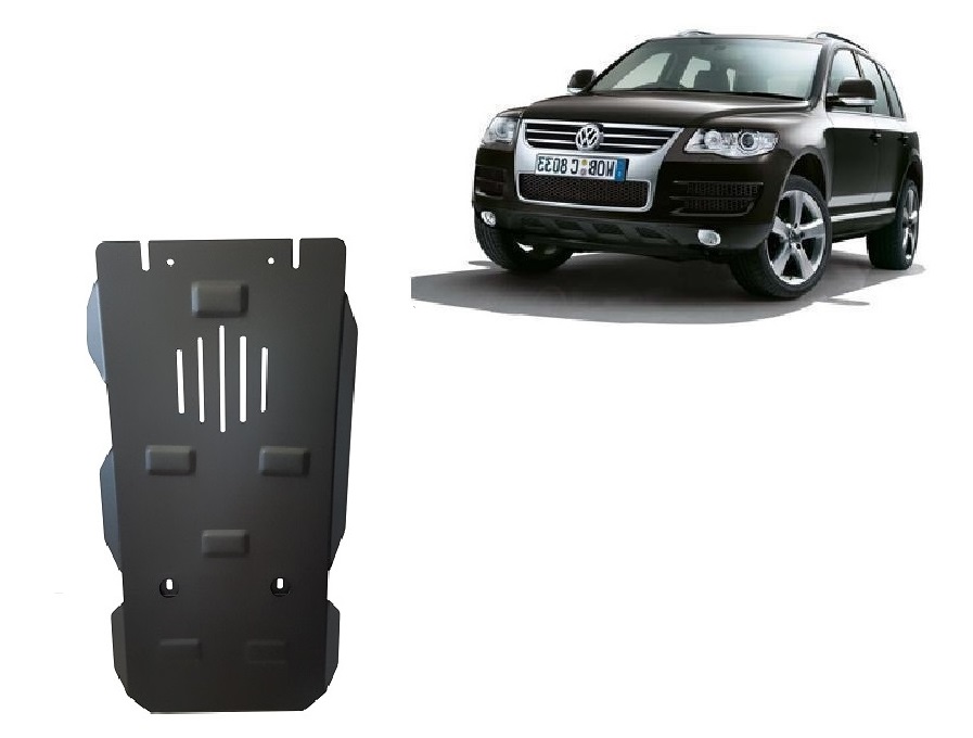 Protector inferior de acero para caja de cambios | VW Touareg 7L (2003-2010) - 2