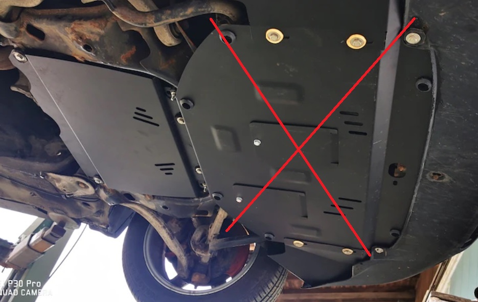 Skid plate Steel Gearbox | Audi A4 B7 (2005-2008) - 6