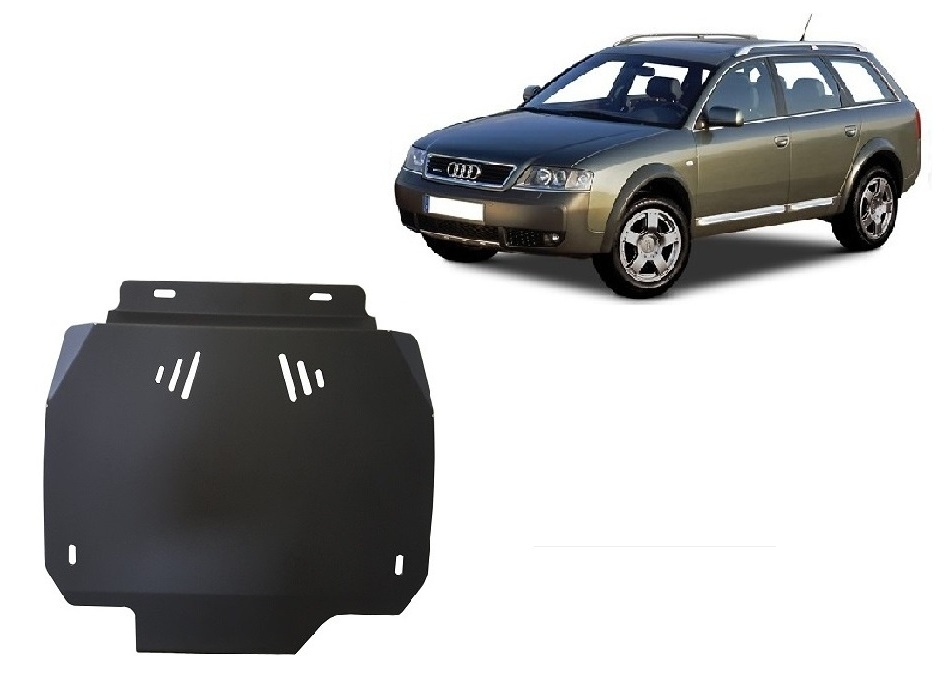 Stahl-Unterfahrschutz Getriebe | Audi Allroad A6 (2000-2005) - 2