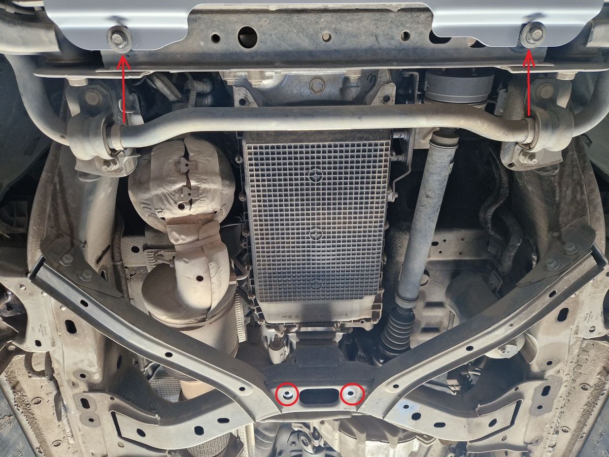 Protector inferior de acero para caja de cambios | Ford Ranger (2023-2026) - 4