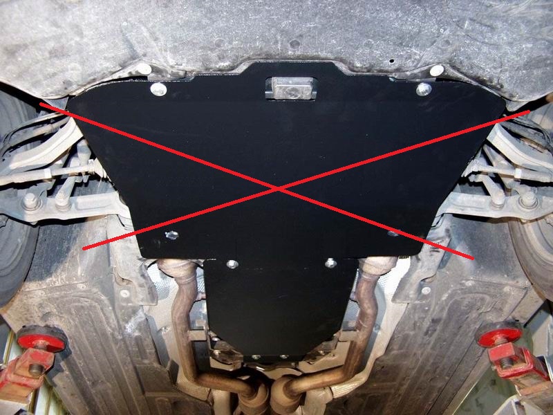 Protector inferior de acero para caja de cambios | Mercedes E-Clasee W211 (2002-2008) - 4