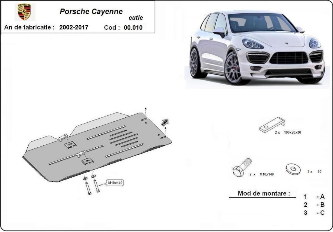 Bundplade Stål Gearkasse | Porsche Cayenne (2006-2017) - 3